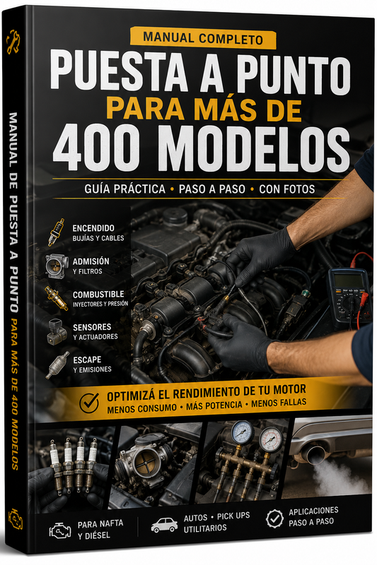 Manual de puesta a punto + 400 modelos